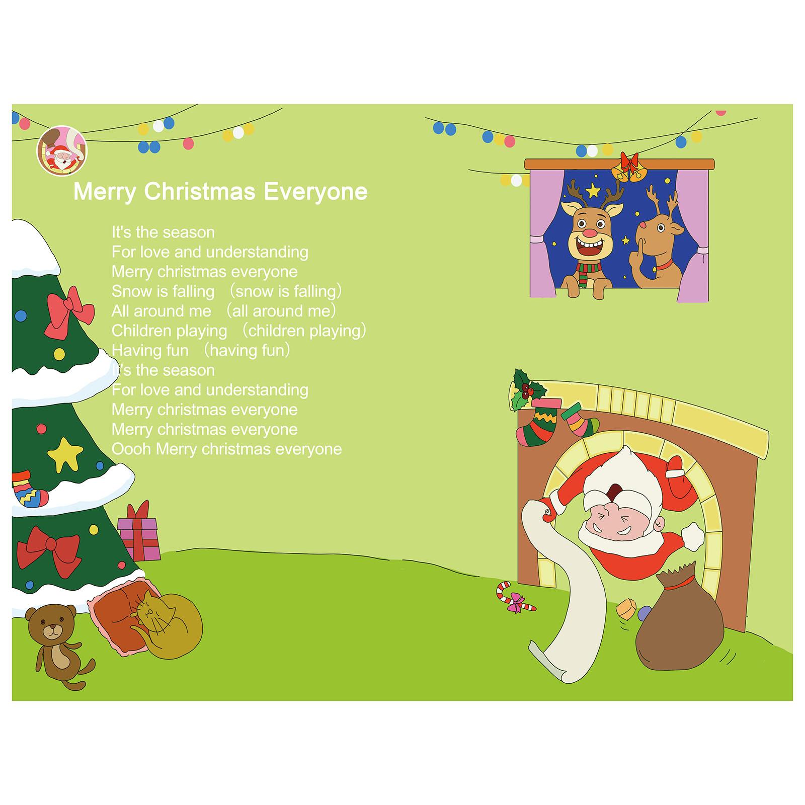 Baby Nursery Rhymes - Interactief kindergeluidboek Vakantie 10 liedjes Kerst