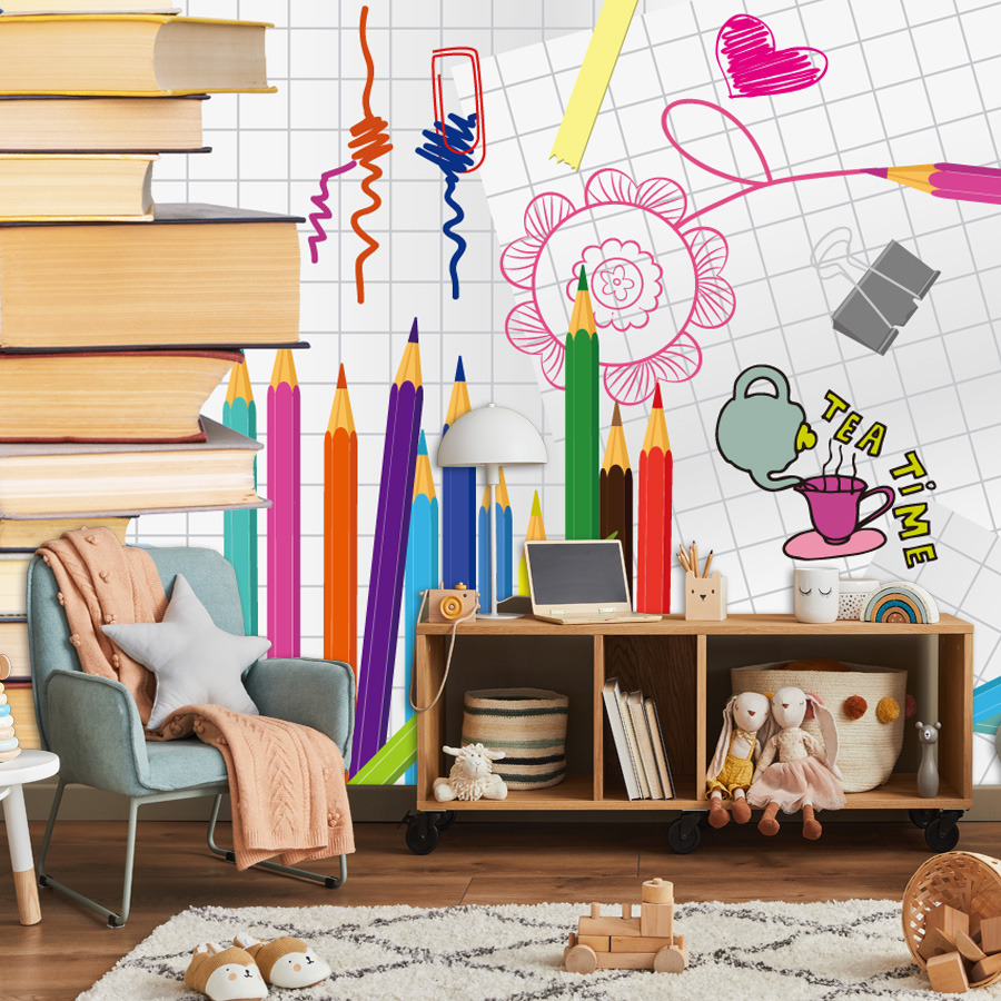 Baby Nursery Murals - Op maat gemaakt, eenvoudig aan te