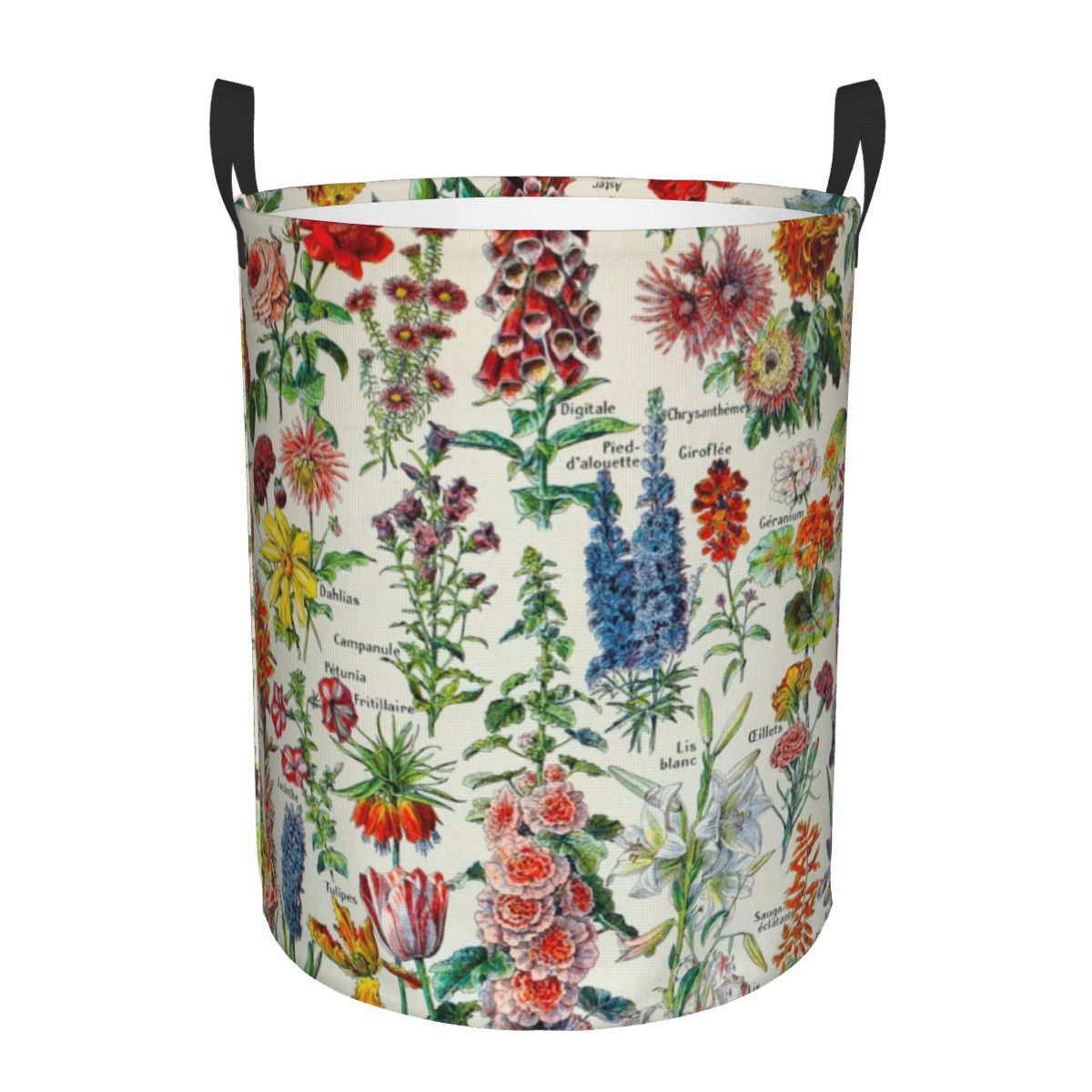 Baby Nursery Hamper - Aangepaste Adolphe Millot Hd Fleurs Wasmand