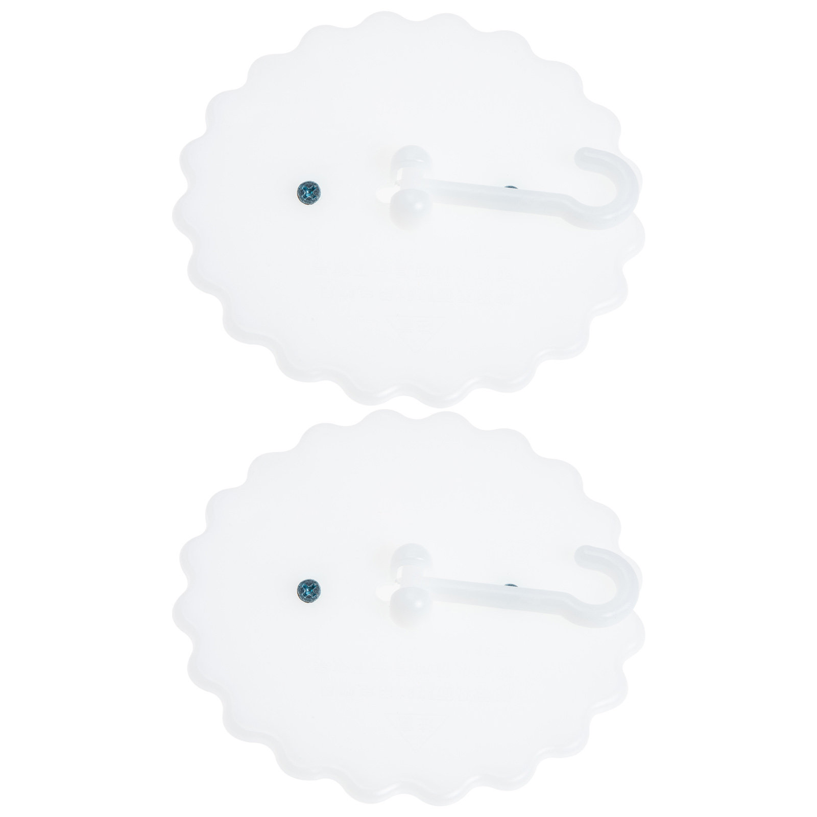 Baby Nursery Hooks - 2 set zuignaphaken voor babybedje, plafondmontage,