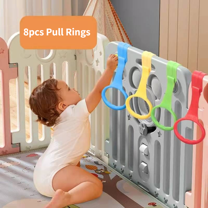 Baby Nursery Hooks - 8 stks Trekringen voor Kinderbox Babybedje