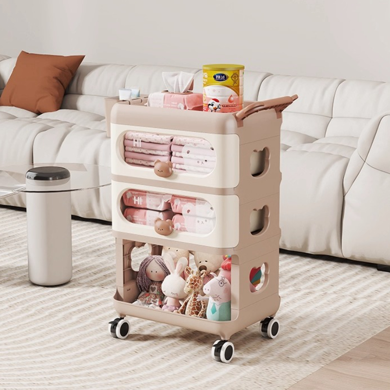 Baby Nursery Cart - ‌ Opbergorganisator voor baby's, kinderwagen met