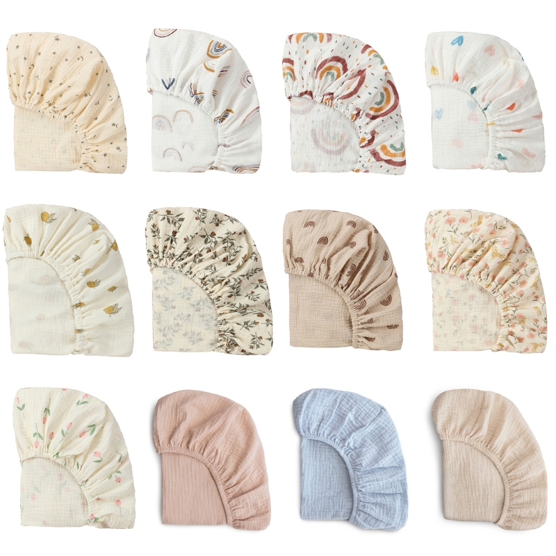 Baby Nursery Hamper - Babyhoeslakens Verpleegwiegje Kinderbedje Hoesje Hoeslaken voor