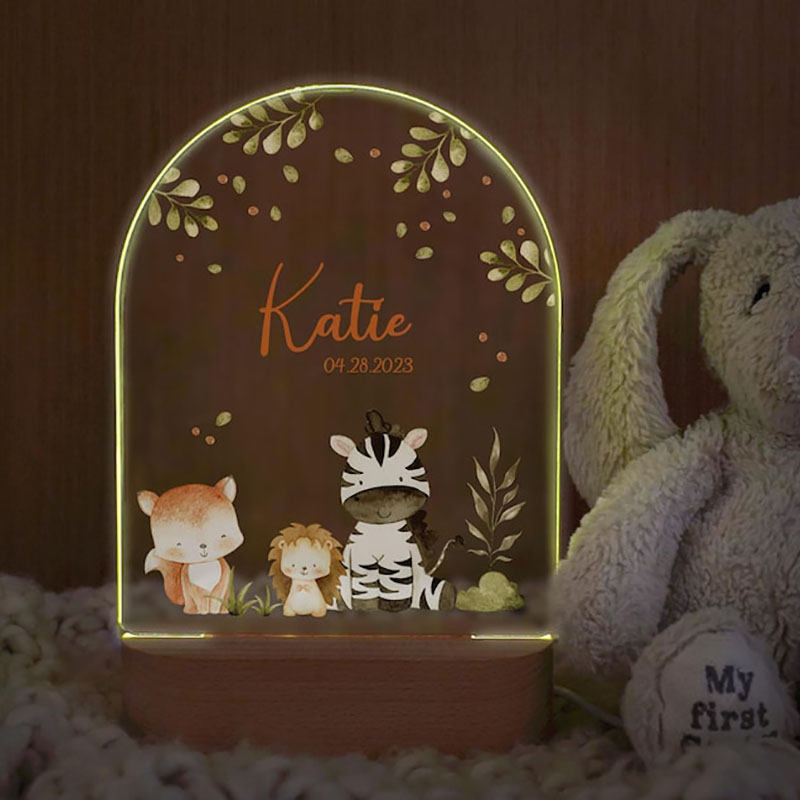 Aangepaste naam baby nachtlamp - Baby Nursery Night Light recensie en prijs