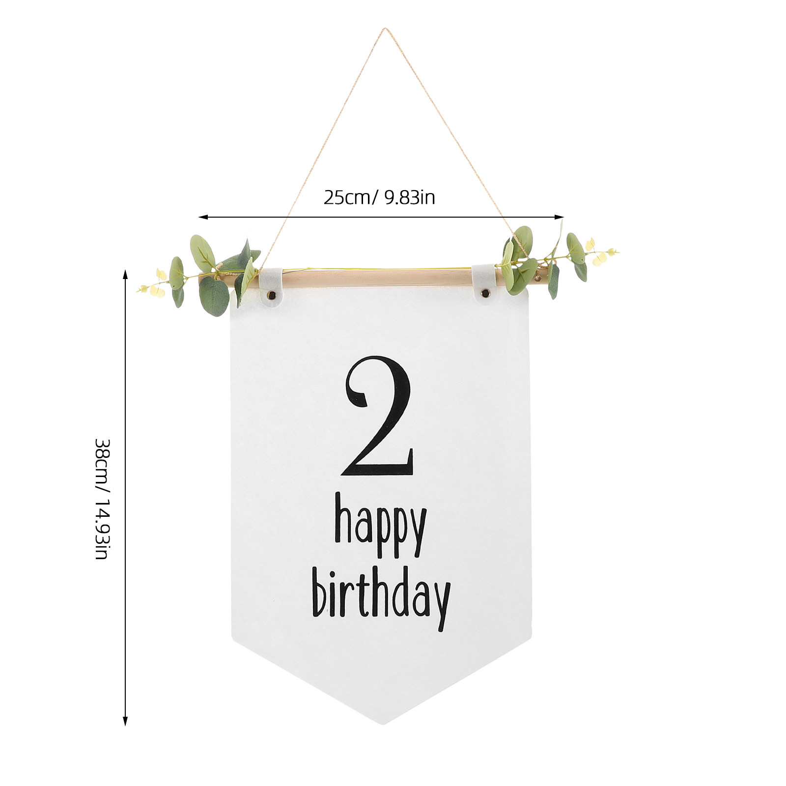Vilten verjaardagsbanner babys - Baby Nursery Forest Theme recensie en prijs