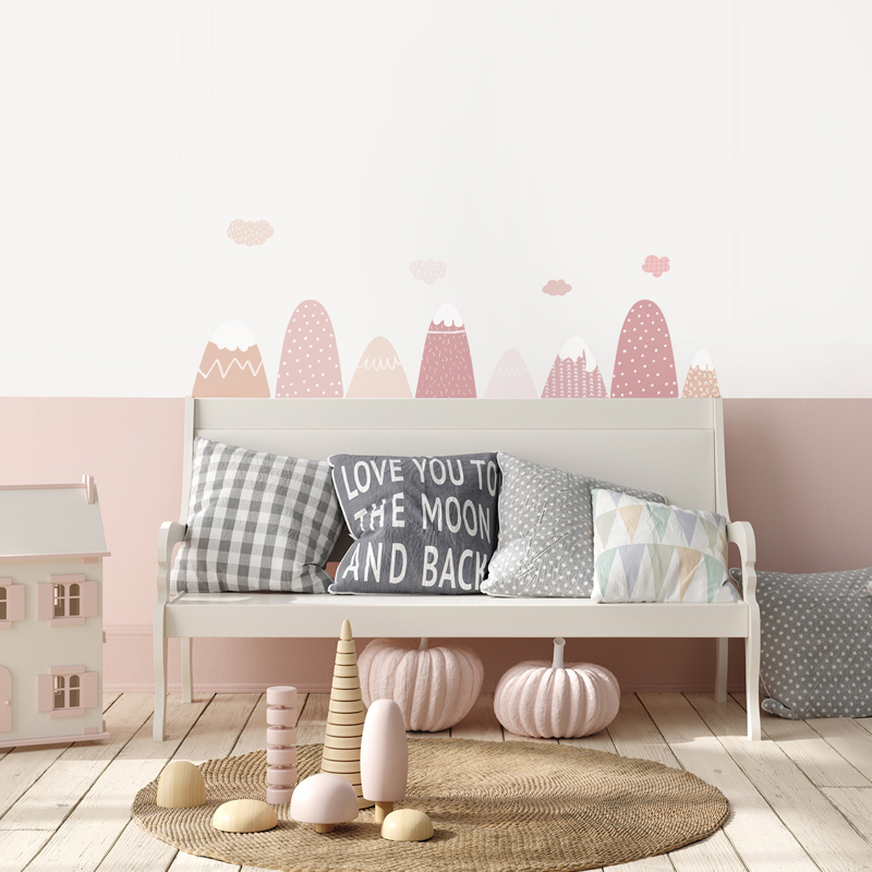 Nordic Home Decor Warm Hot Air - Baby Nursery Murals recensie en prijs