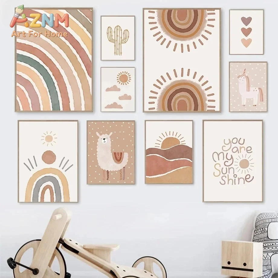 AZNM Boho Neutrale Babykamer C - Baby Nursery You Are My Sunshine recensie en prijs