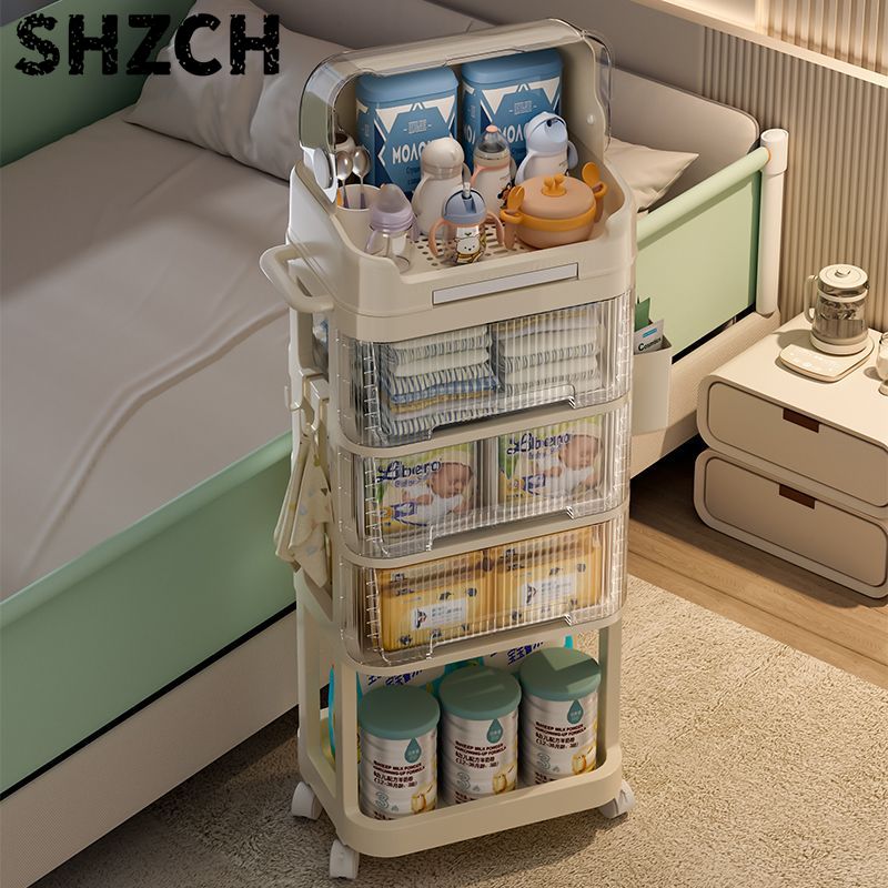 Meerlaags rollend babykarretje - Baby Nursery Cart recensie en prijs