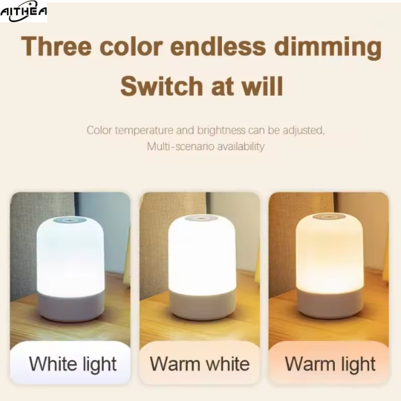 AITHEA 3 kleuren led-nachtlamp - Baby Nursery Table Lamp recensie en prijs