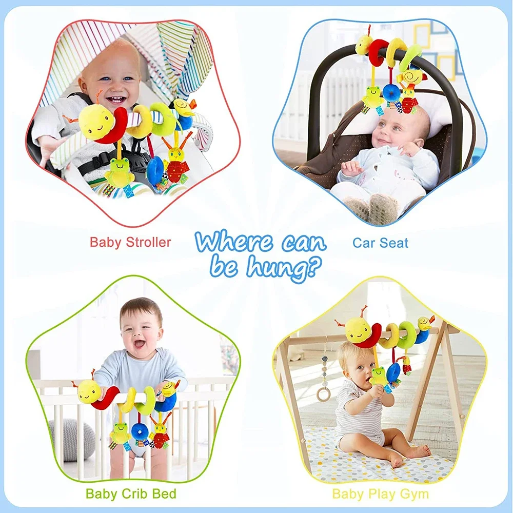 Spiraal Kinderwagen Speelgoed  - Baby Nursery Mobile recensie en prijs