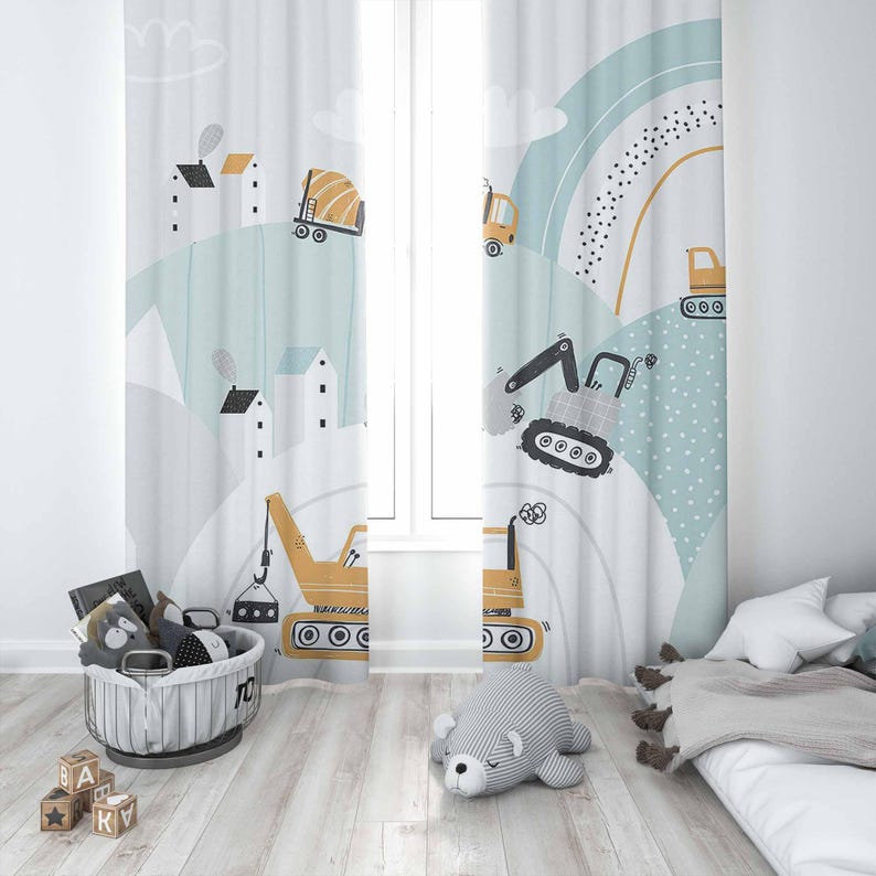 Baby Boy Kinderkamer Gordijnen - Baby Nursery Youtube recensie en prijs