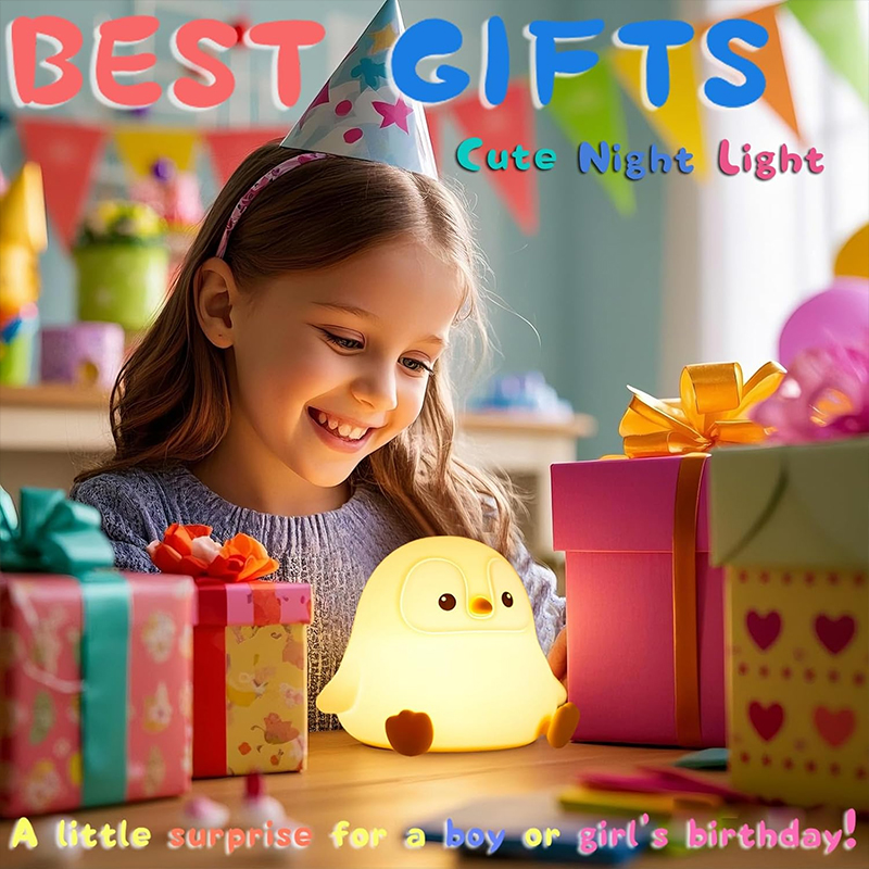 Schattig pinguïnnachtlampje Si - Baby Nursery Table Lamp recensie en prijs
