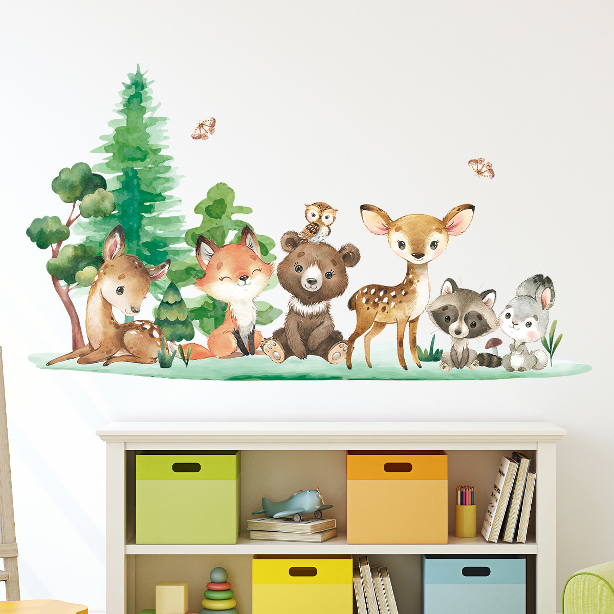 Bosdieren thema beer herten ko - Baby Nursery Forest Theme recensie en prijs
