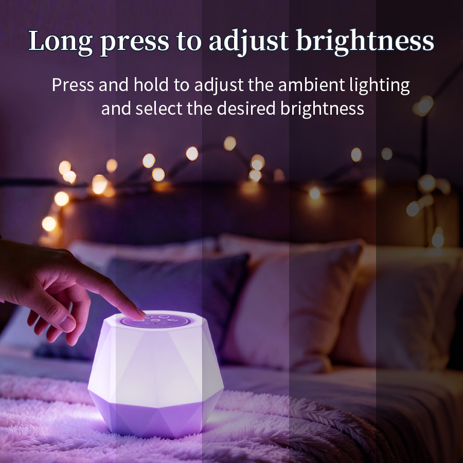 7 kleuren witte ruis functie n - Baby Nursery Night Light recensie en prijs