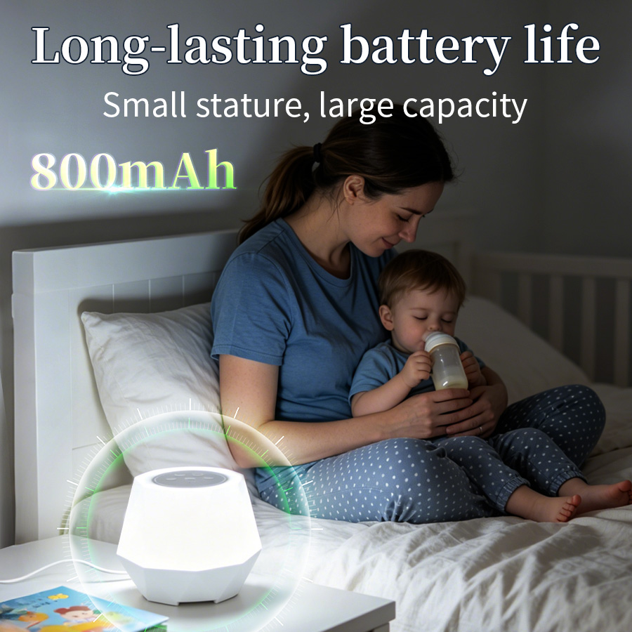 7 kleuren witte ruis functie n - Baby Nursery Night Light recensie en prijs