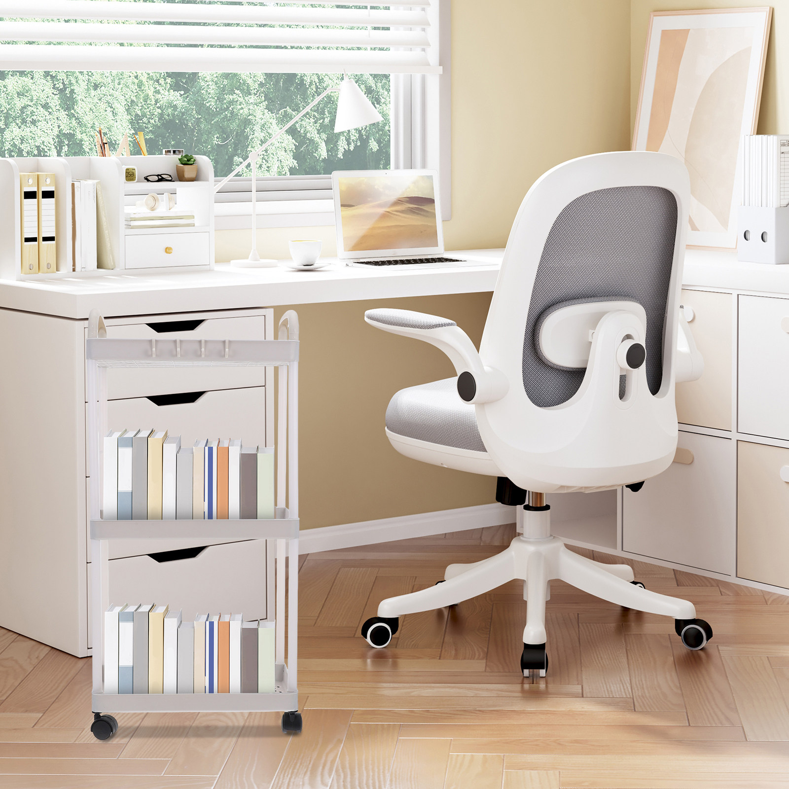 3-laags Utility Cart van plast - Baby Nursery Utility Cart recensie en prijs