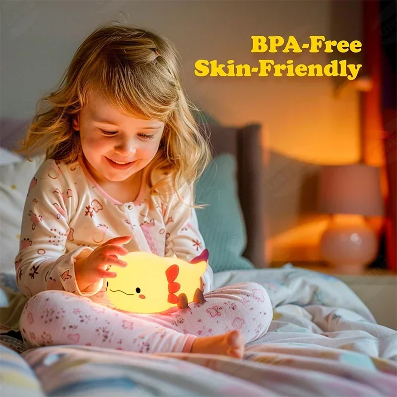 Leuke Axolotl-nachtlampje Sili - Baby Nursery Table Lamp recensie en prijs