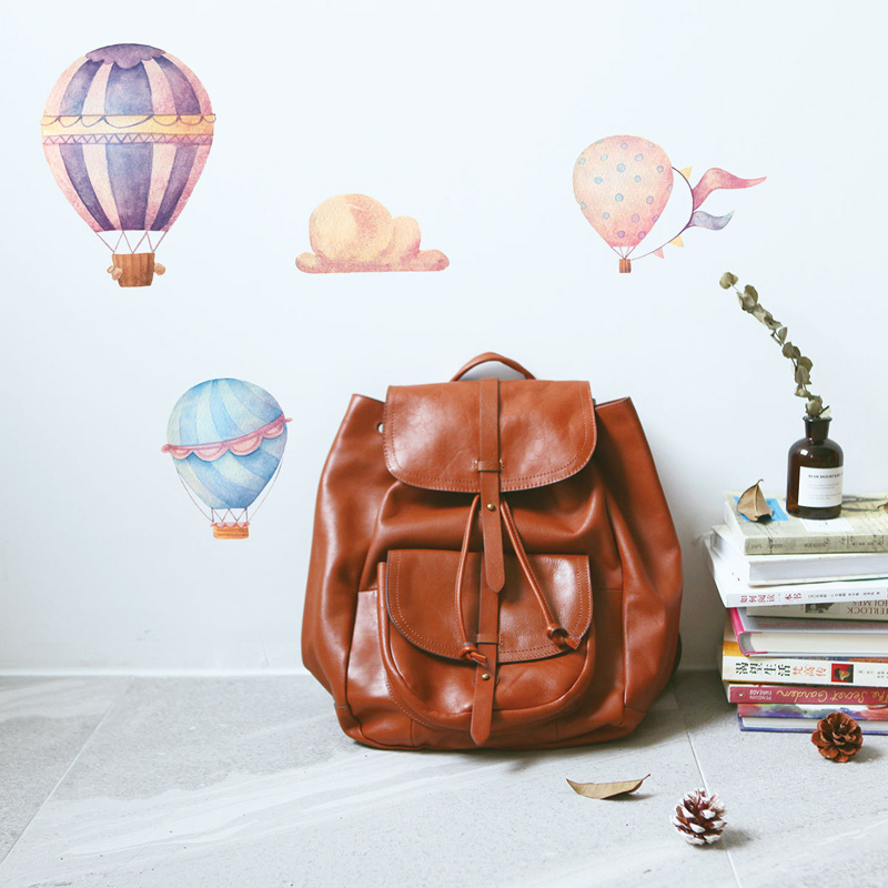 Creatieve kleurrijke hetelucht - Baby Nursery Murals recensie en prijs