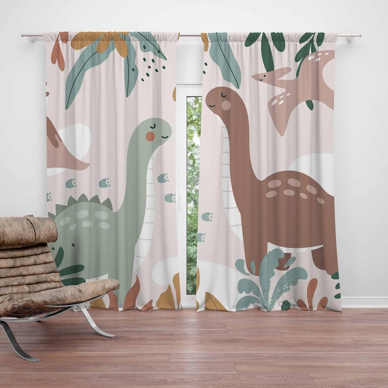 Dinosaurus Kinderkamer Gordijn - Baby Nursery Youtube recensie en prijs