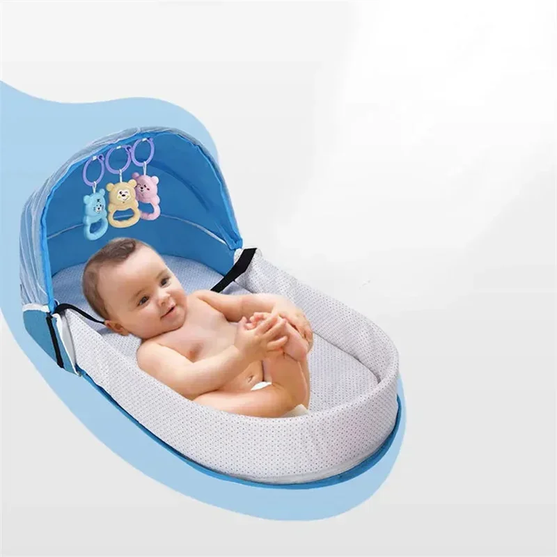 Opvouwbaar draagbaar babybedje - Baby Nursery Hamper recensie en prijs