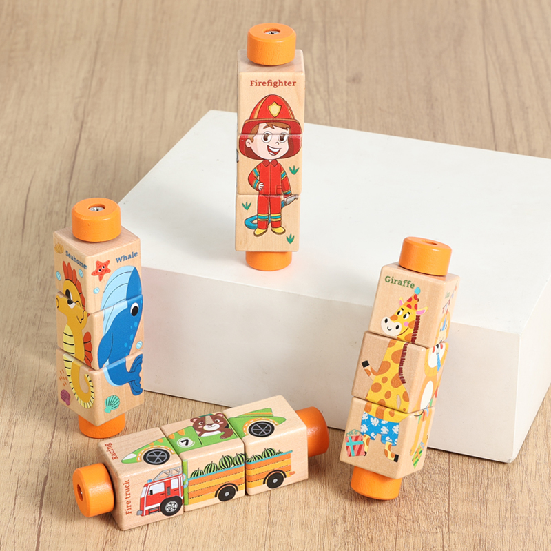 Baby Houten Roterende Puzzel H - Baby Nursery Mobile recensie en prijs