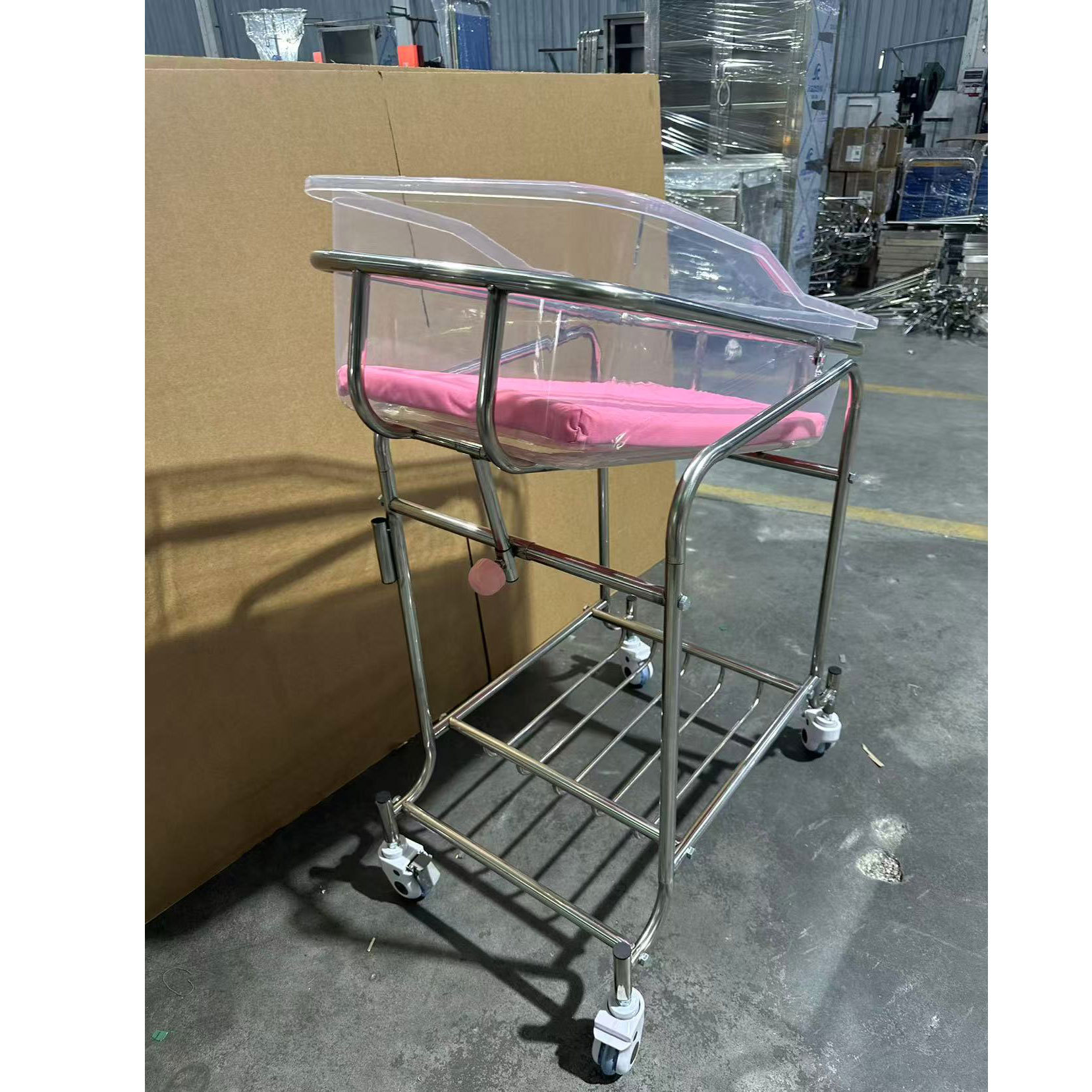 RVS Babywieg Trolley Verstelba - Baby Nursery Cart recensie en prijs