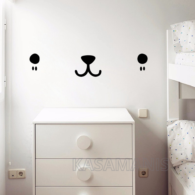 Leuke Kawaii Gezicht Wall Art  - Baby Nursery Package recensie en prijs