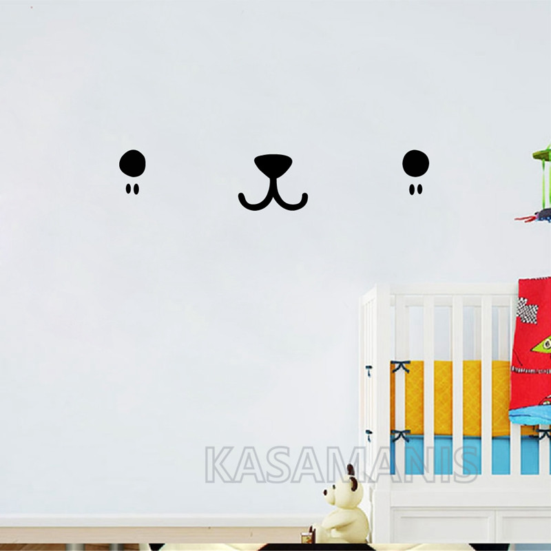Leuke Kawaii Gezicht Wall Art  - Baby Nursery Package recensie en prijs