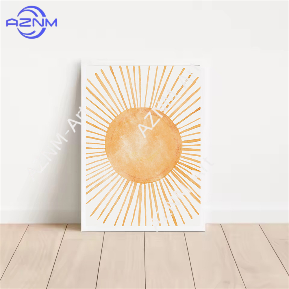 Boho Rainbow Sun Posters Abstr - Baby Nursery You Are My Sunshine recensie en prijs