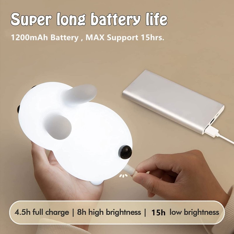 LED Konijn Nachtlampje Afstand - Baby Nursery Night Light recensie en prijs