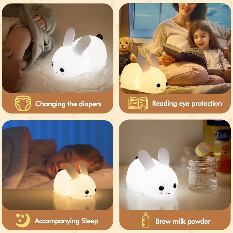 LED Konijn Nachtlampje Afstand - Baby Nursery Night Light recensie en prijs