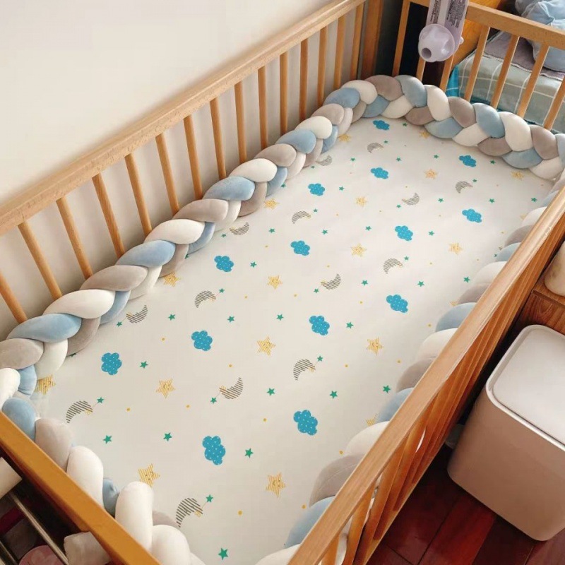 1.5M Baby Bumper Bed Gevlochte - Baby Nursery Rhymes recensie en prijs