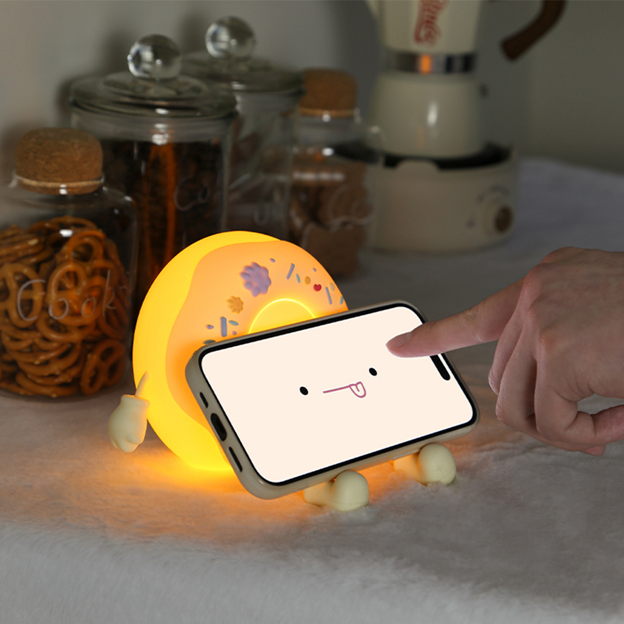 Donut Led-nachtlampje Cartoon  - Baby Nursery Table Lamp recensie en prijs