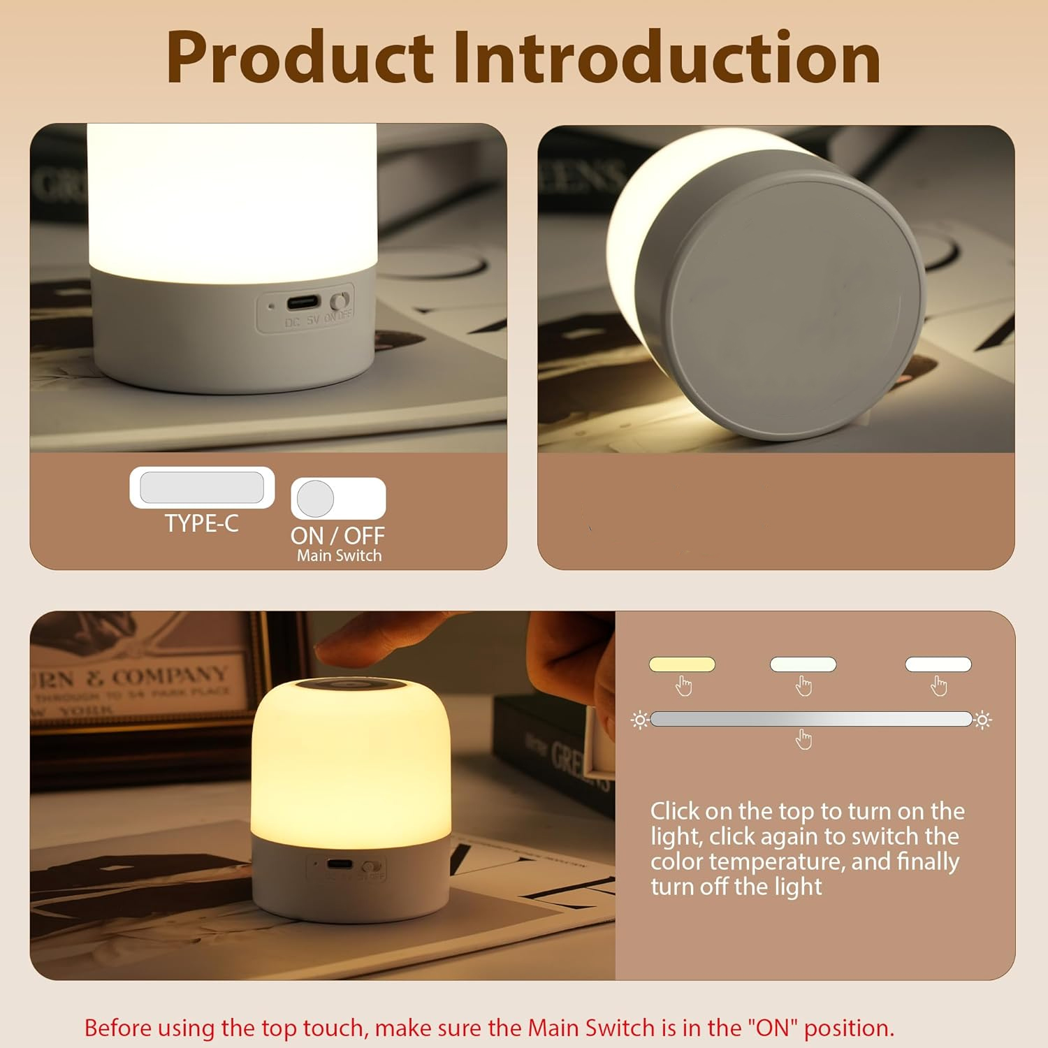 1pcPortable Baby-nachtlampje,  - Baby Nursery Table Lamp recensie en prijs