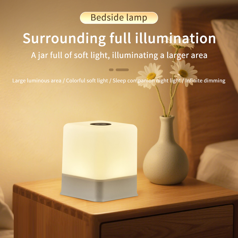 LED Touch Nachtlampje Oplaadba - Baby Nursery Table Lamp recensie en prijs