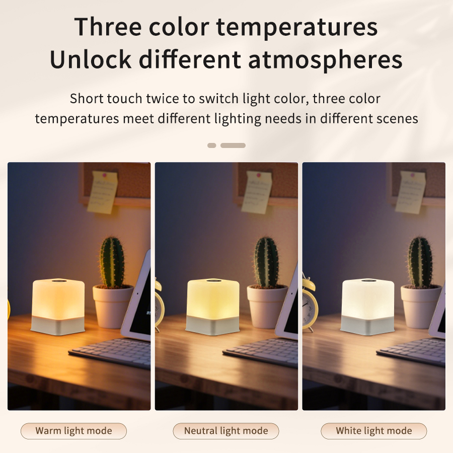 LED Touch Nachtlampje Oplaadba - Baby Nursery Table Lamp recensie en prijs