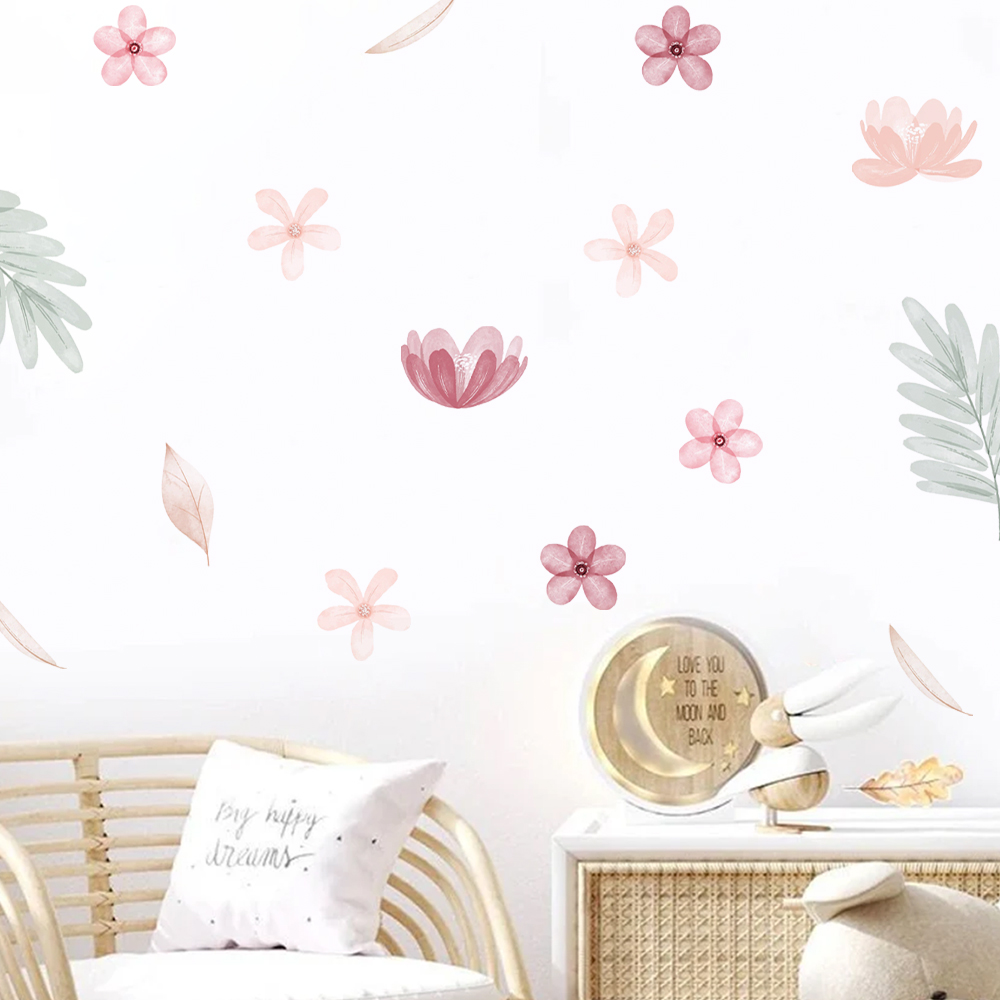 Boho Bladeren Botanische DIY M - Baby Nursery Murals recensie en prijs