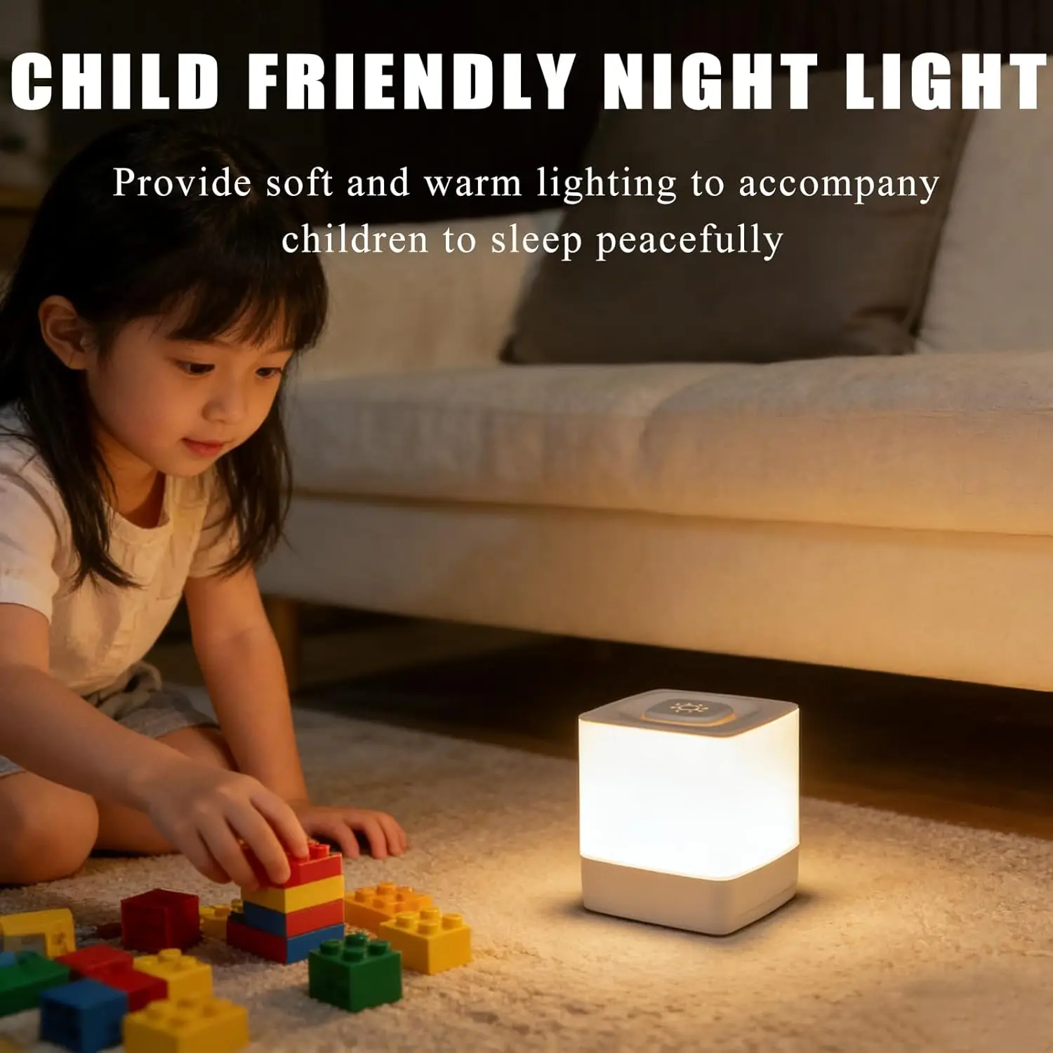 LED-nachtlampje, bedlampje, aa - Baby Nursery Night Light recensie en prijs