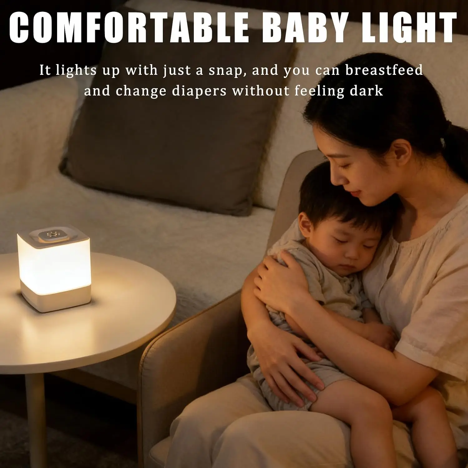 LED-nachtlampje, bedlampje, aa - Baby Nursery Night Light recensie en prijs
