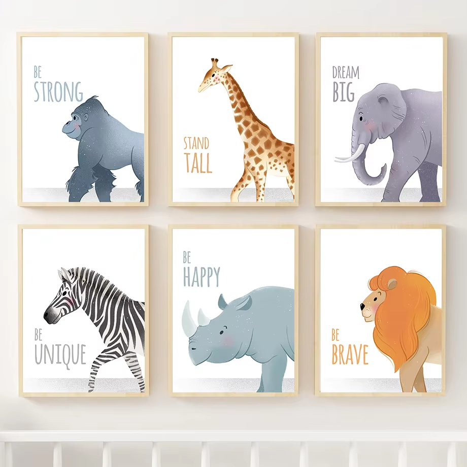 Inspirerende citaten kinderkam - Baby Nursery Murals recensie en prijs