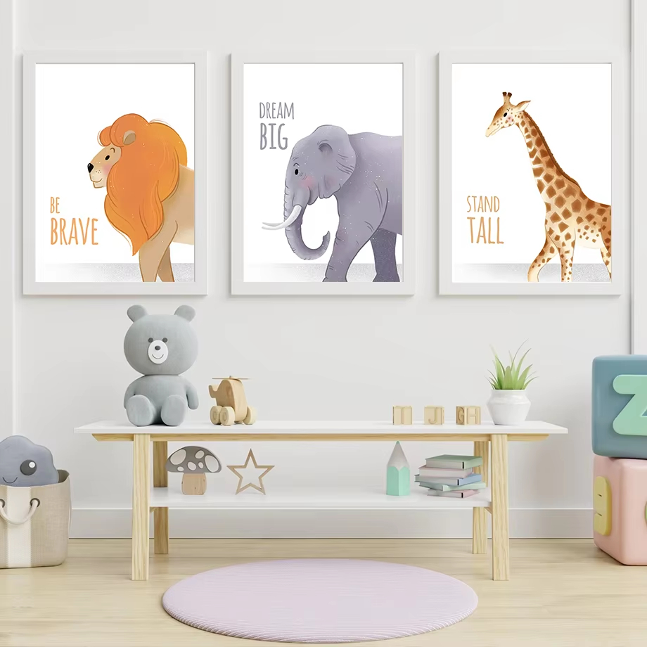 Inspirerende citaten kinderkam - Baby Nursery Murals recensie en prijs