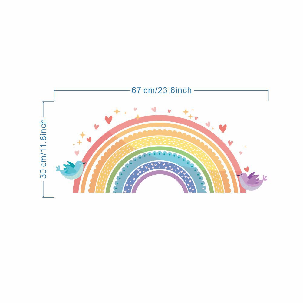 Kleurrijke regenboogvogel lief - Baby Nursery Package recensie en prijs