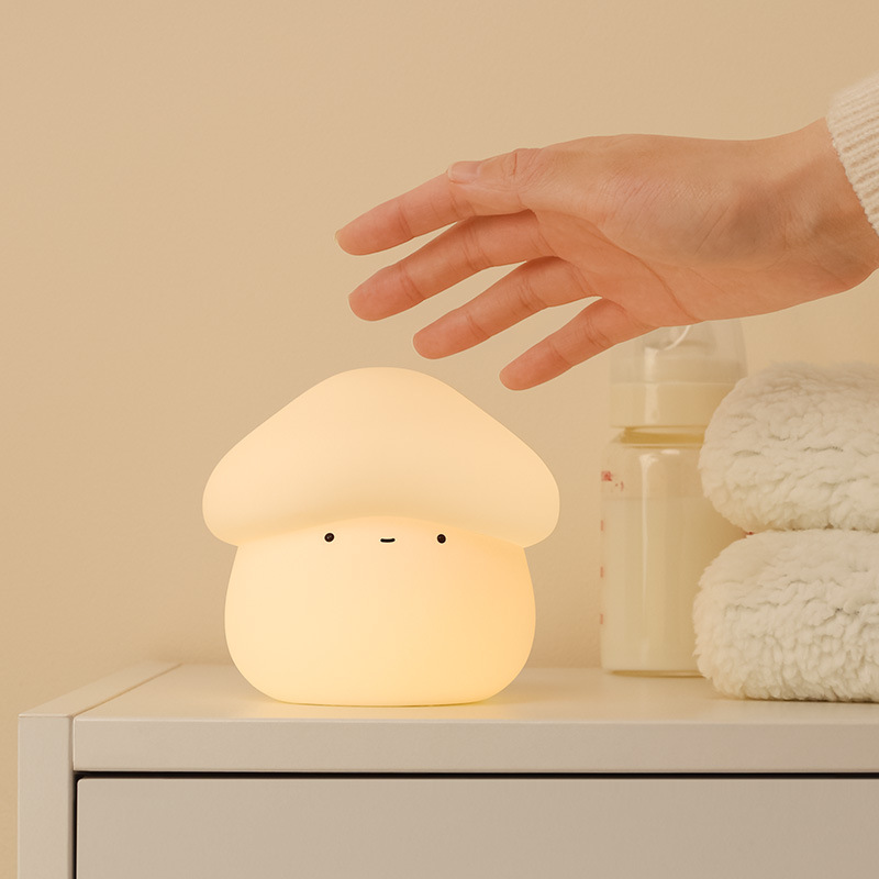 1 stuks paddestoelvormig silic - Baby Nursery Night Light recensie en prijs
