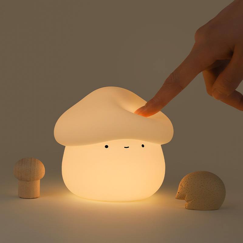 1 stuks paddestoelvormig silic - Baby Nursery Night Light recensie en prijs