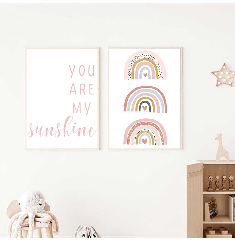 Je bent mijn zonneschijn Rainb - Baby Nursery You Are My Sunshine recensie en prijs