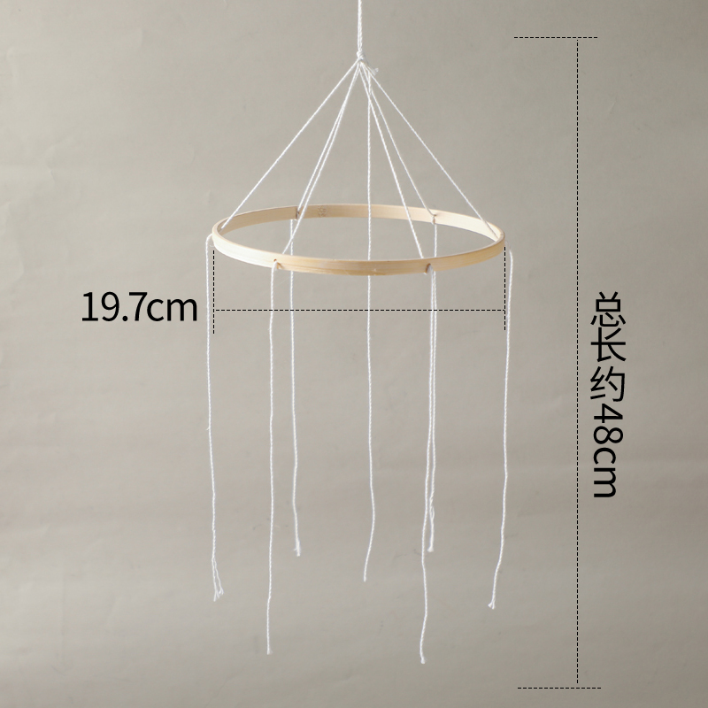 Bamboe mobiel frame hangende w - Baby Nursery Mobile recensie en prijs