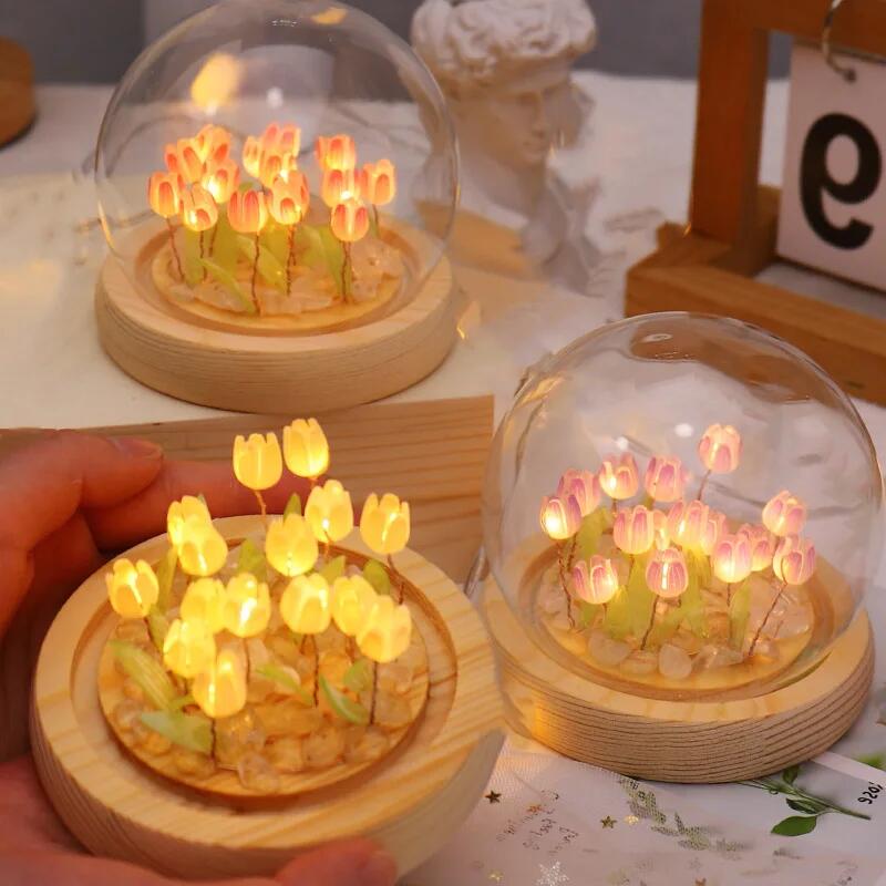 Kunstmatige Tulp Bloem Nachtla - Baby Nursery Night Light recensie en prijs