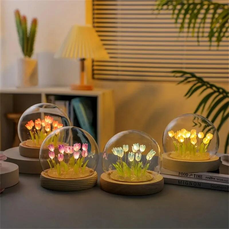 Kunstmatige Tulp Bloem Nachtla - Baby Nursery Night Light recensie en prijs