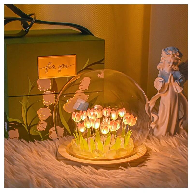 Kunstmatige Tulp Bloem Nachtla - Baby Nursery Night Light recensie en prijs